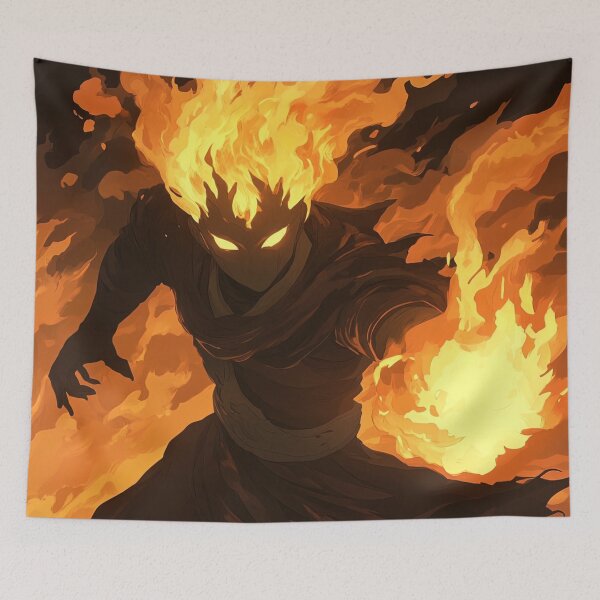 Item preview, God of fire | Anime style designed and sold by ComicsFactory.