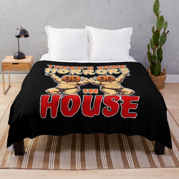 Item preview, There's Some Horrors In House Trendy Pumpkin Quote  designed and sold by SavannalCronam.