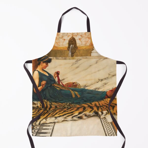 Item preview, The Tigerskin (Sewing Girl) by John William Godward designed and sold by InnerCitadel.