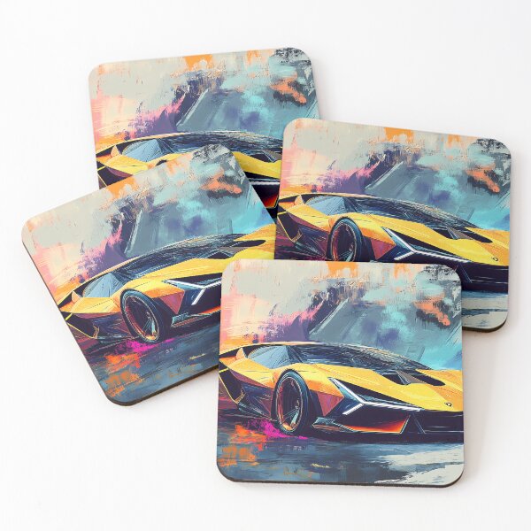 Item preview, 2035 Lamborghini Concept Design III  -  Pop Art designed and sold by AutoPopStudio.