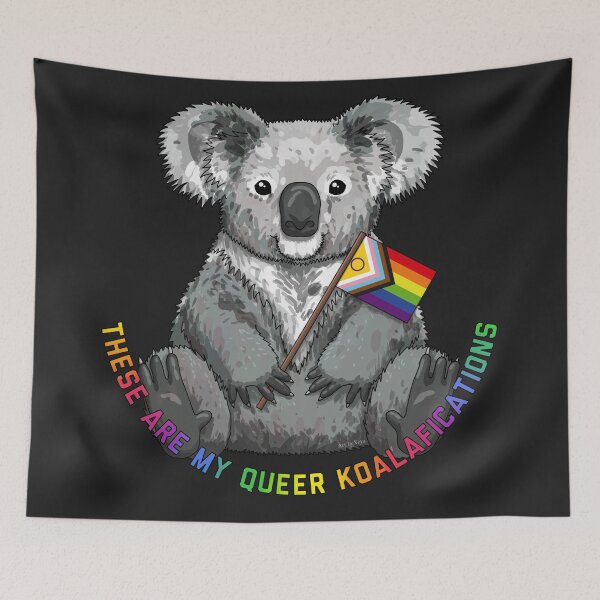 Item preview, Queer Koalafications  designed and sold by Art by Veya.