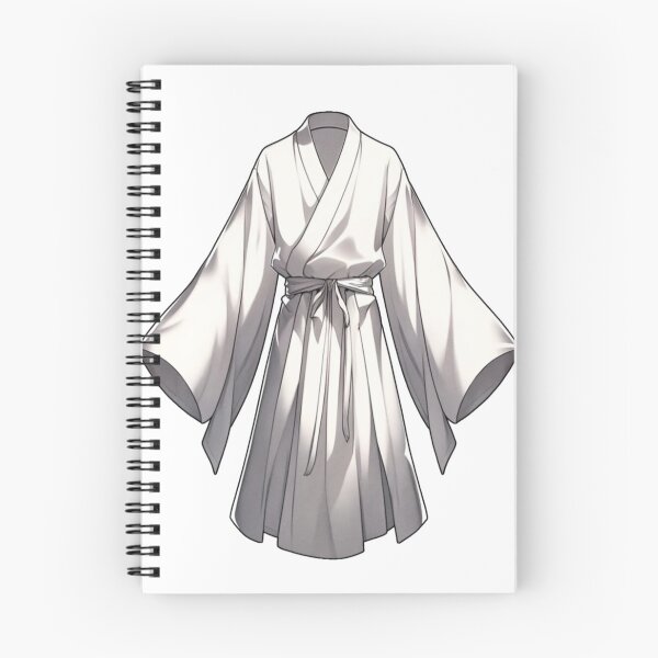 Item preview, White Fantasy Robe Ninja Monk Priest Shower Bath designed and sold by kylmllr101684.