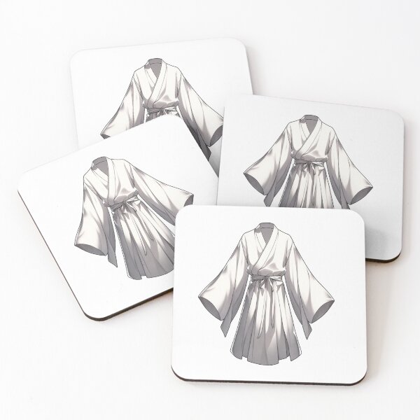 Item preview, White Fantasy Robe Ninja Monk Priest Shower Bath designed and sold by kylmllr101684.