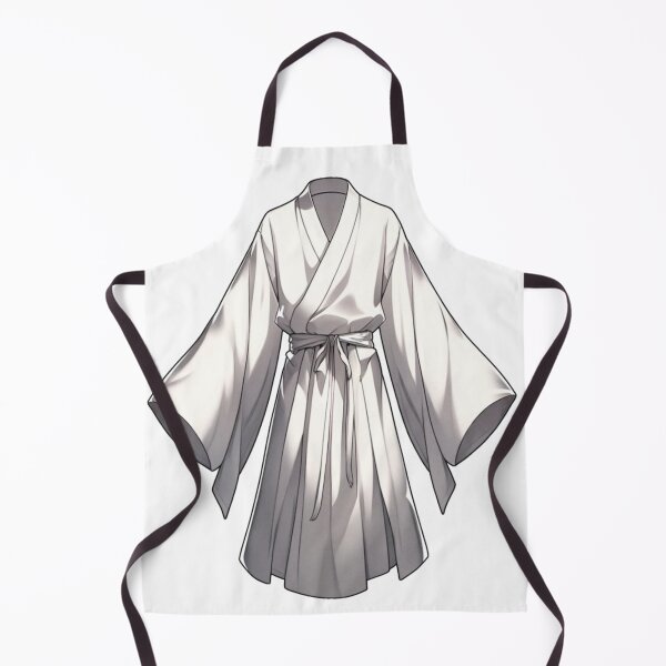 Item preview, White Fantasy Robe Ninja Monk Priest Shower Bath designed and sold by kylmllr101684.