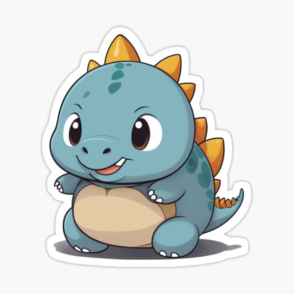 Item preview, Anime Stegosaurus designed and sold by IvernTree.