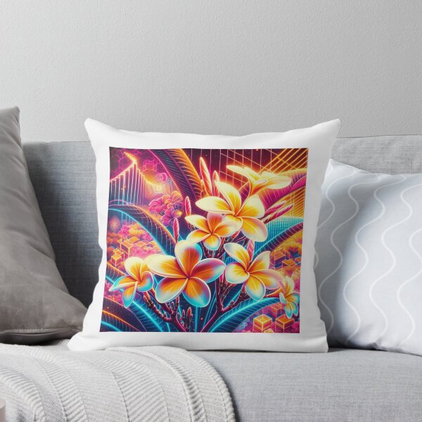 Item preview, Plumeria hawaiano designed and sold by RetroThreadedTs.