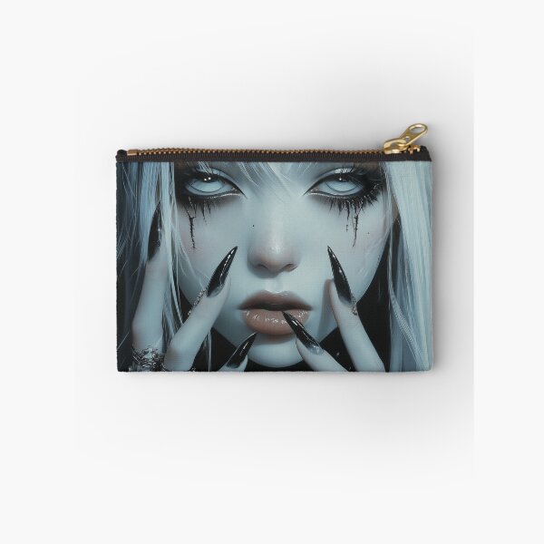 Item preview, Anime Goth Girl designed and sold by CursedbyLilith.