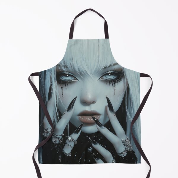 Item preview, Anime Goth Girl designed and sold by CursedbyLilith.