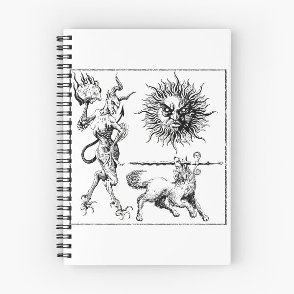Item preview, Symbolism - The Dark Sun, The Demon and The Wolf Sword designed and sold by PatronesKawai.