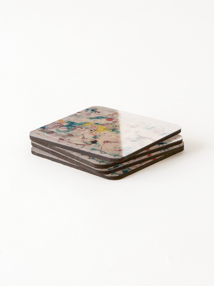 Thumbnail 4 of 5, Coasters (Set of 4), Untitled. designed and sold by Rorschach68.
