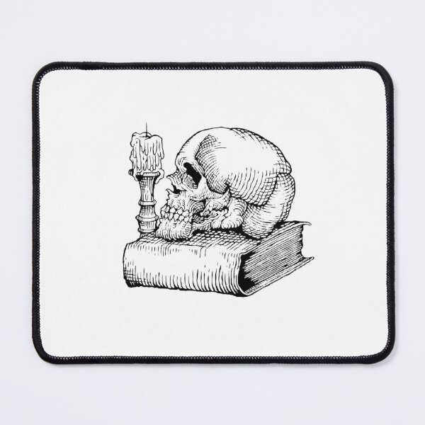 Item preview, Symbolism - The Skull, The Candle and The Book designed and sold by PatronesKawai.