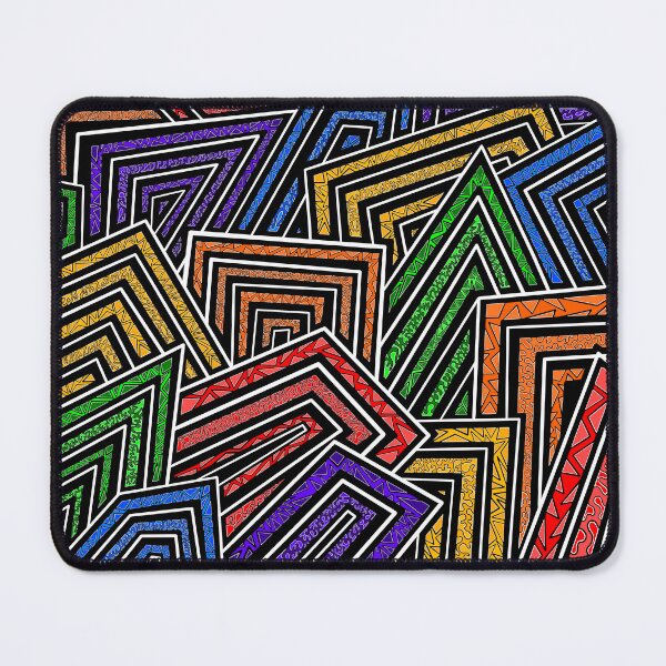 Item preview, Geometric Rainbow Pattern designed and sold by AndyNBee.