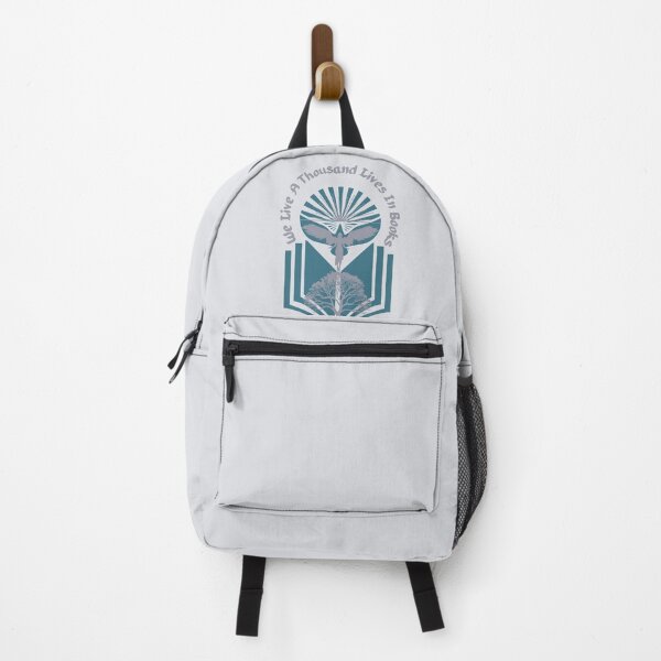 Item preview, We Live a Thousand Lives in Books designed and sold by AngelGo73.