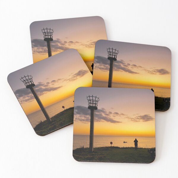 Item preview, Seaton Sluice Beacon at Sunrise designed and sold by Violaman.