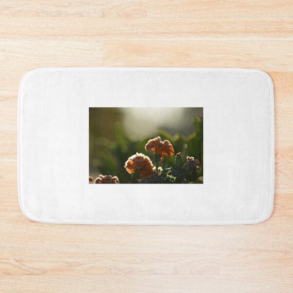 Item preview, Frost on an Merigold flower, the on set of winter designed and sold by FoxGlove5.