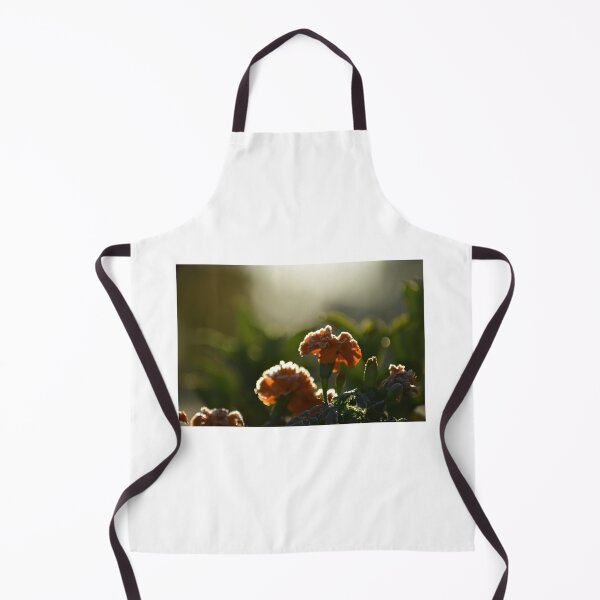 Item preview, Frost on an Merigold flower, the on set of winter designed and sold by FoxGlove5.