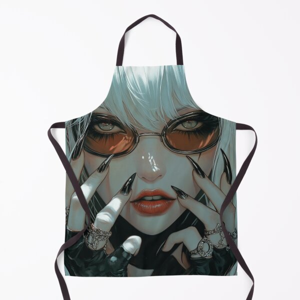 Item preview, Anime Goth Girl designed and sold by CursedbyLilith.