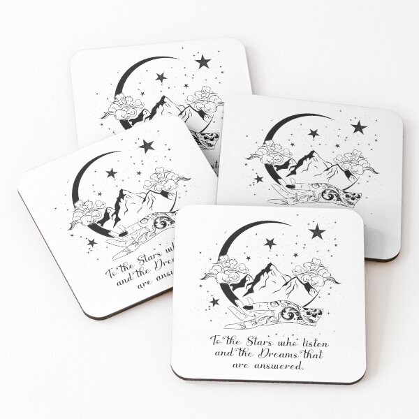 Item preview, To the Stars who listen and the dreams that are answered ACOTAR design  designed and sold by CEB1700.
