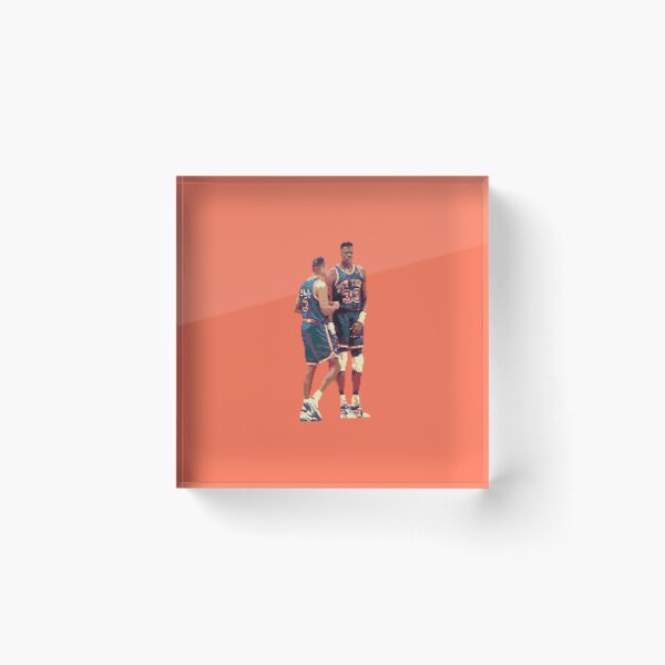 Item preview, John Starks and Patrick Ewing designed and sold by pixelsports2.