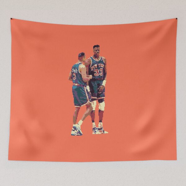 Item preview, John Starks and Patrick Ewing designed and sold by pixelsports2.