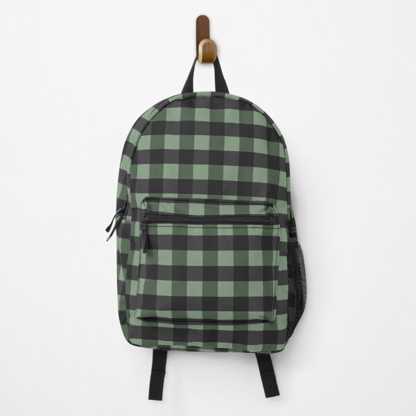 Item preview, Cottage Halloween Gingham Green Black designed and sold by susycosta.