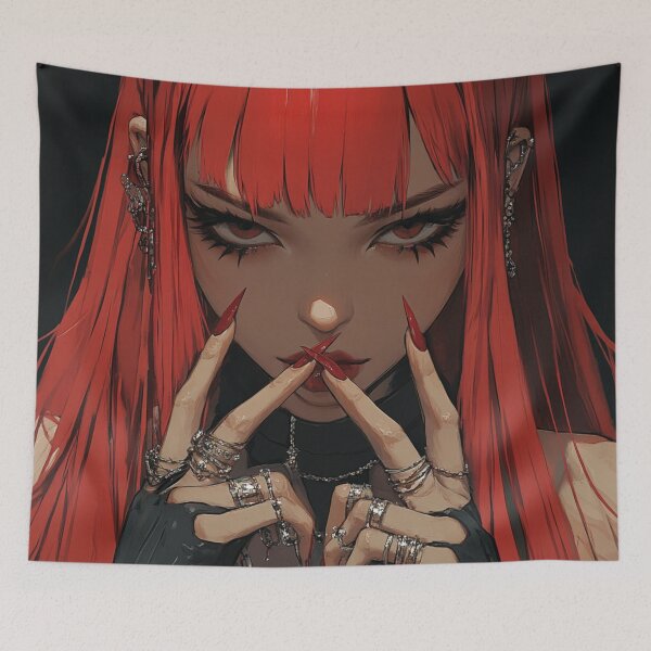 Item preview, Anime Girl designed and sold by CursedbyLilith.