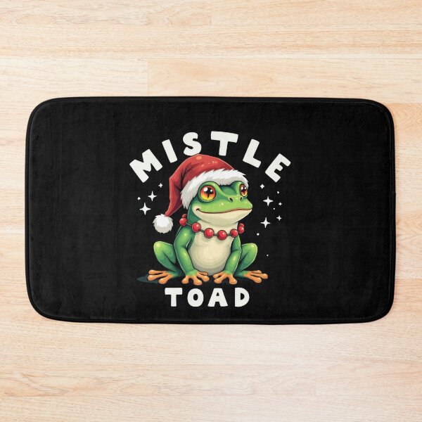 Item preview, Mistle Toad Funny Christmas Frog Holiday Humor designed and sold by Hananiah Merch.