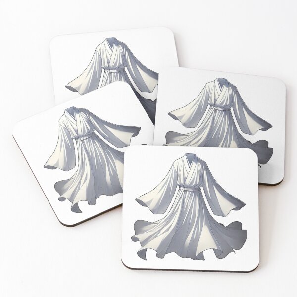 Item preview, Ghostly White Fantasy Robe Haunted Spirits Anime designed and sold by kylmllr101684.