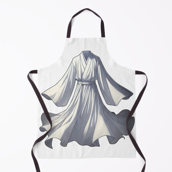 Item preview, Ghostly White Fantasy Robe Haunted Spirits Anime designed and sold by kylmllr101684.