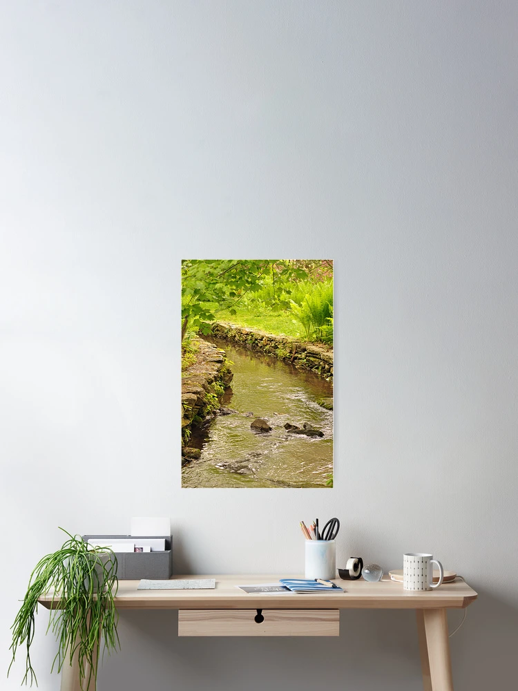 Thumbnail 2 of 3, Poster, Spring Stream designed and sold by MsKimberly.