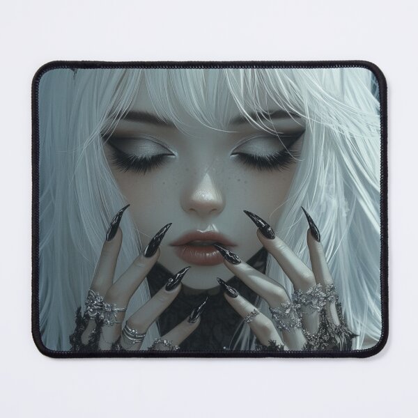Item preview, Anime Goth Girl designed and sold by CursedbyLilith.