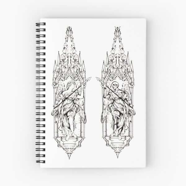 Item preview, Symbolism - The Warrior and Death designed and sold by PatronesKawai.