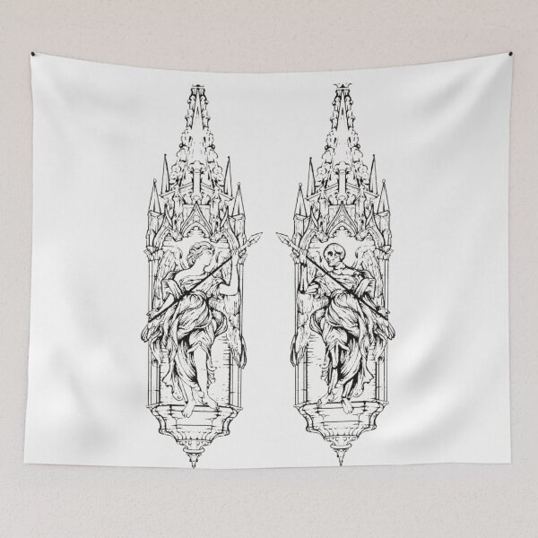 Item preview, Symbolism - The Warrior and Death designed and sold by PatronesKawai.