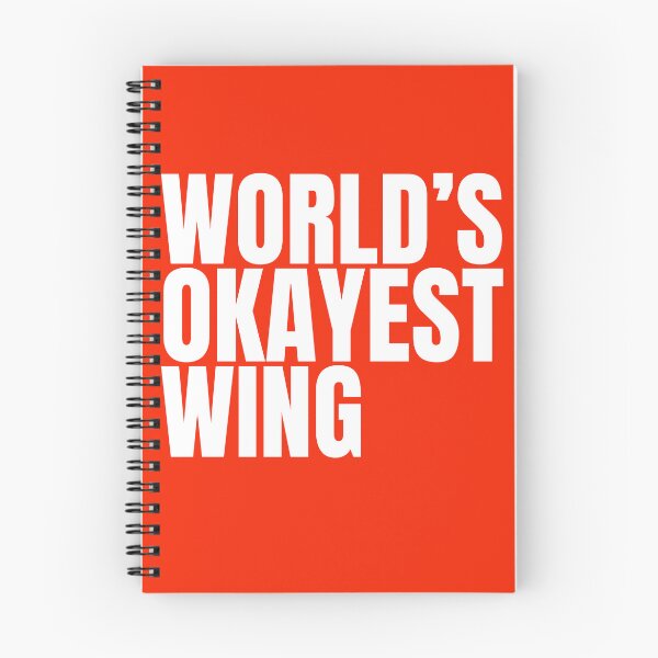 Item preview, World's Okayest Wing - white designed and sold by Cutsandsparks.