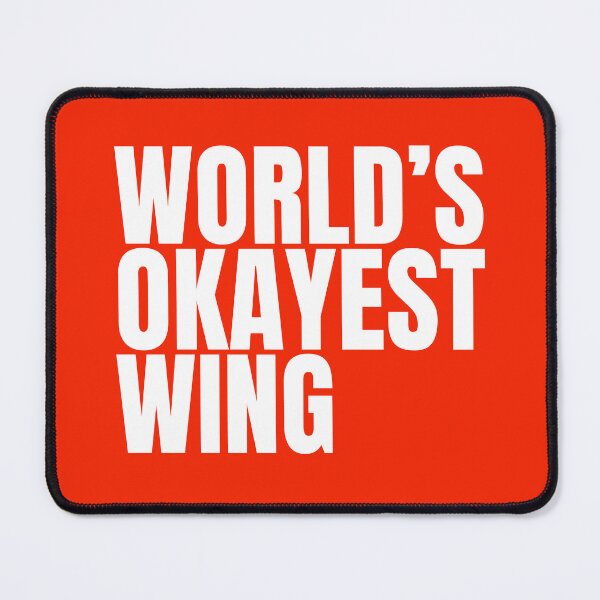 Item preview, World's Okayest Wing - white designed and sold by Cutsandsparks.