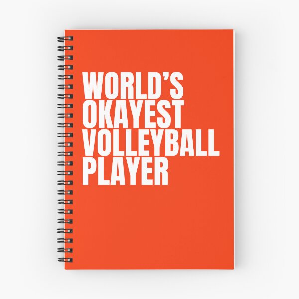 Item preview, World's Okayest Volleytball Player - White designed and sold by Cutsandsparks.