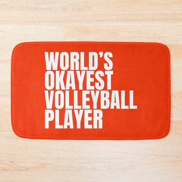 Item preview, World's Okayest Volleytball Player - White designed and sold by Cutsandsparks.