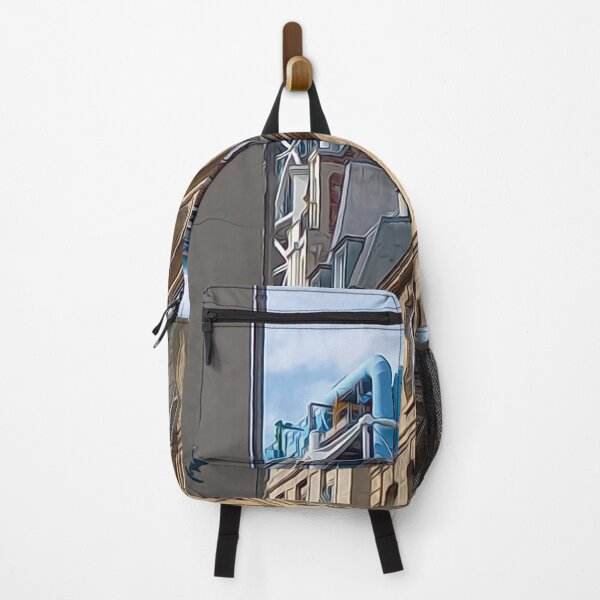 Item preview, Paris Beaubourg above the roofs designed and sold by Leuil.