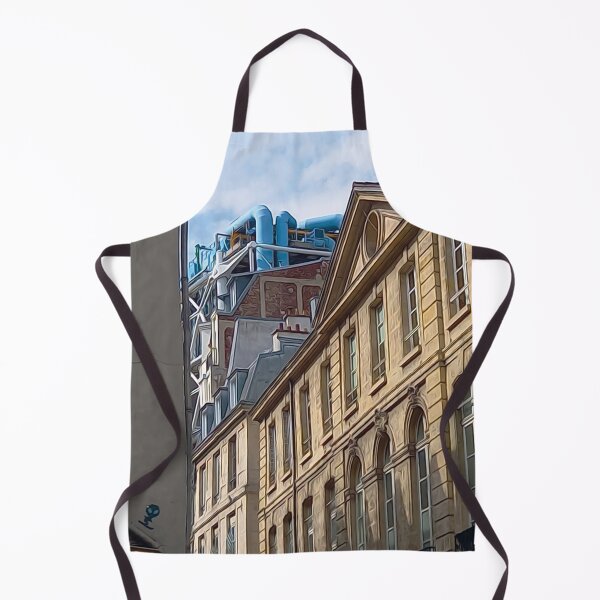 Item preview, Paris Beaubourg above the roofs designed and sold by Leuil.