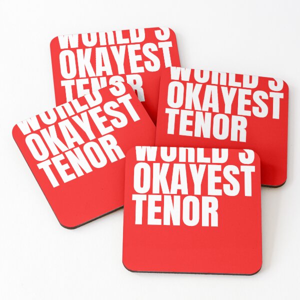 Item preview, World's Okayest Tenor - White designed and sold by Cutsandsparks.
