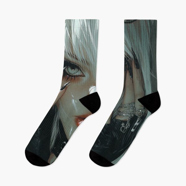 Item preview, Goth Anime Girl designed and sold by CursedbyLilith.