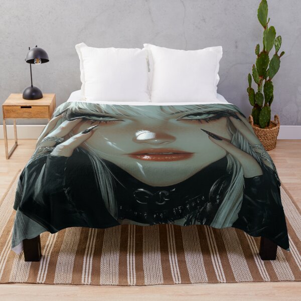 Item preview, Goth Anime Girl designed and sold by CursedbyLilith.