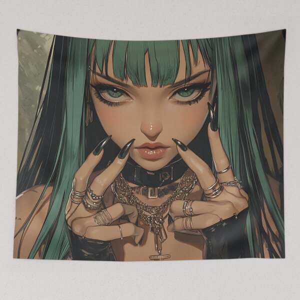 Item preview, Anime Girl designed and sold by CursedbyLilith.