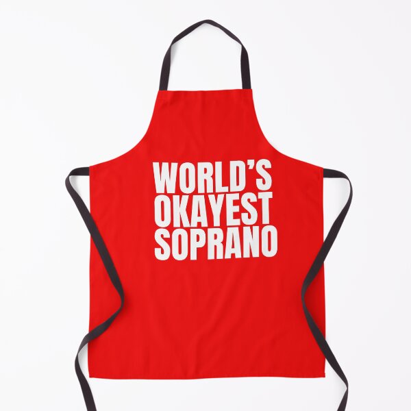 Item preview, World's Okayest Soprano - White designed and sold by Cutsandsparks.