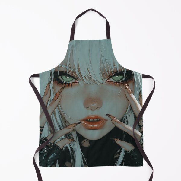 Item preview, Anime Goth Girl designed and sold by CursedbyLilith.