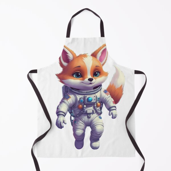 Item preview, Cute cartoon astronaut fox floating in space designed and sold by jean-nicolas.