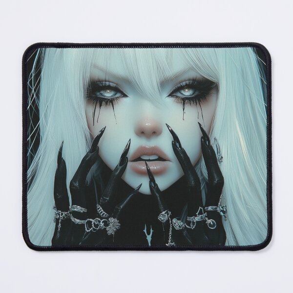 Item preview, Goth Anime Girl designed and sold by CursedbyLilith.