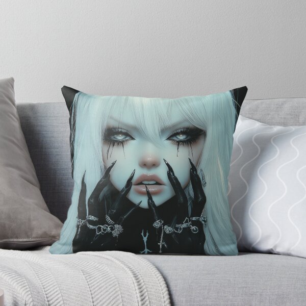 Item preview, Goth Anime Girl designed and sold by CursedbyLilith.