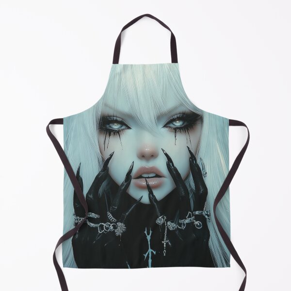 Item preview, Goth Anime Girl designed and sold by CursedbyLilith.