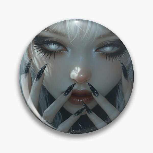Item preview, Anime Goth Girl designed and sold by CursedbyLilith.
